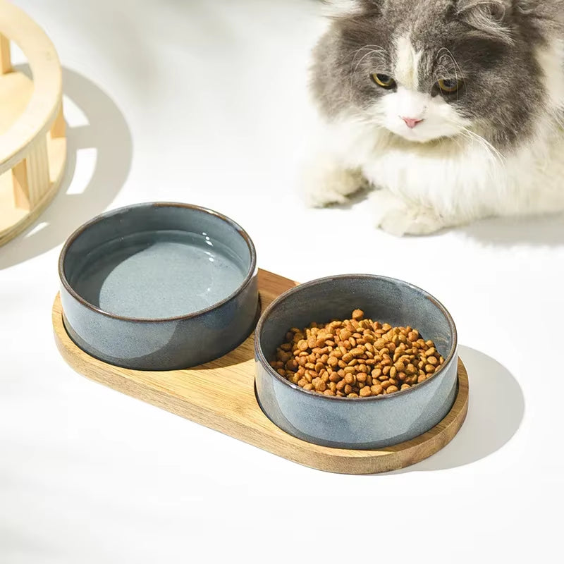 Ceramic Cat Bowl