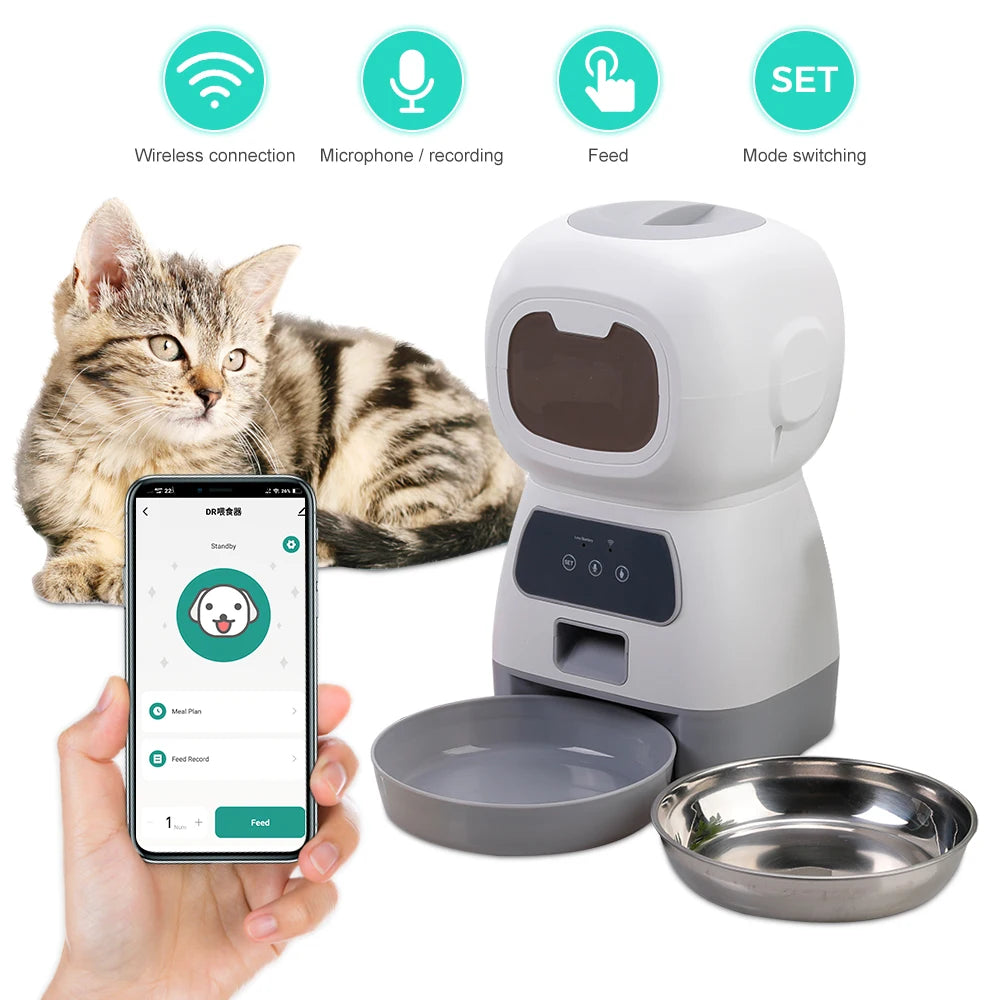 Automatic Pet Feeder w/ Wifi