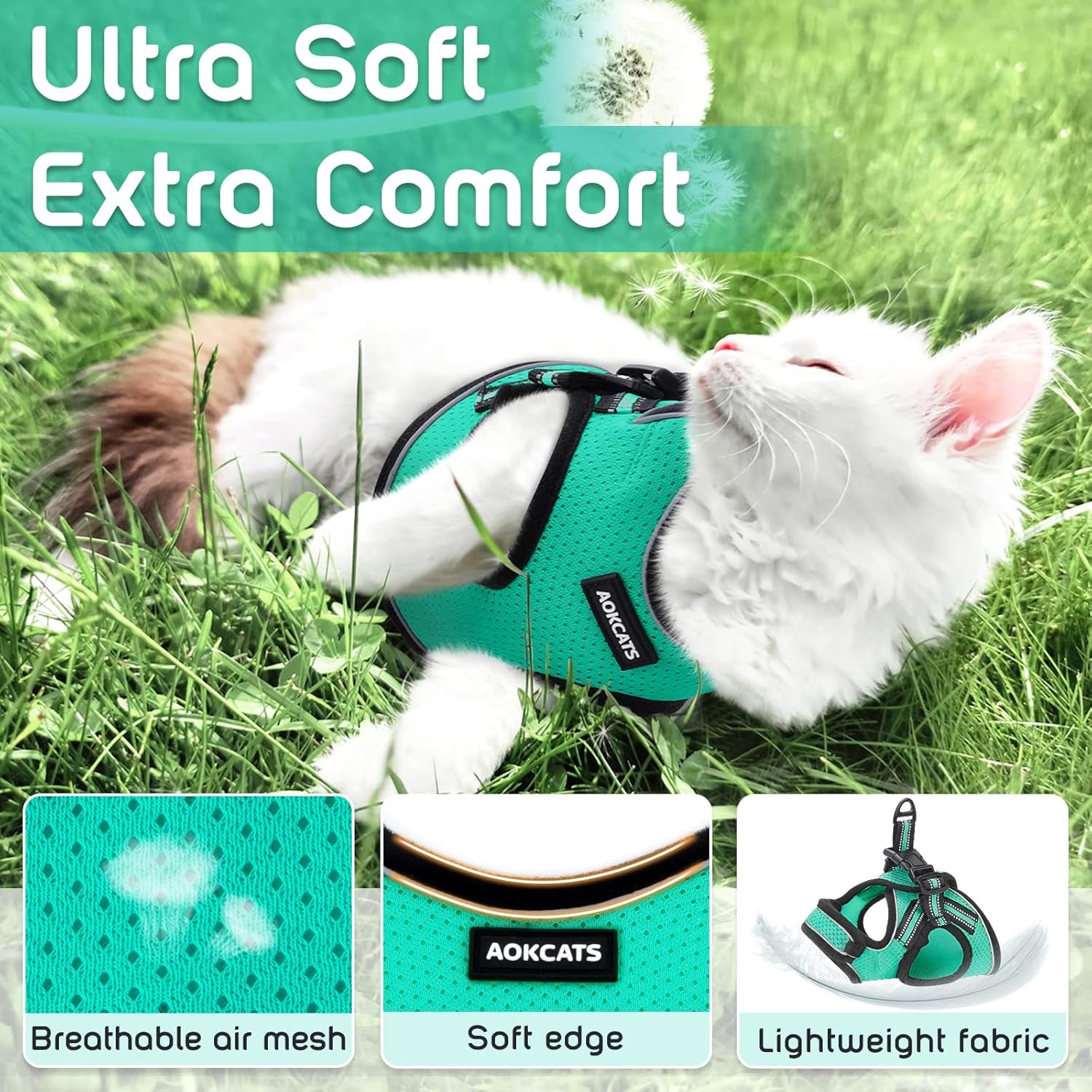 Cat Harness and Leash Set